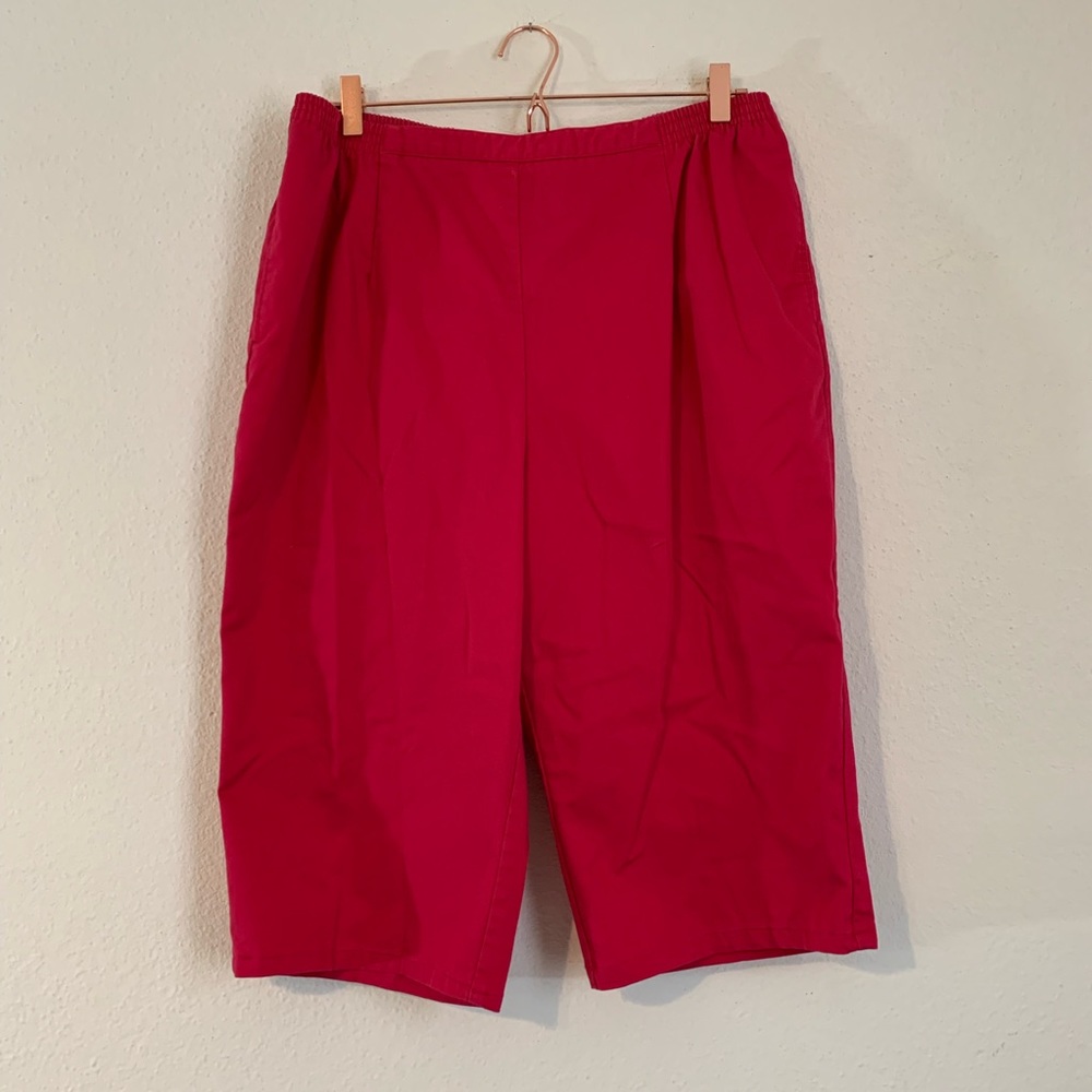 Koret Fuchsia Casual Capri Pants Size 18